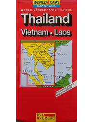 Auto Karta - Tajland, Vietnam i Laos